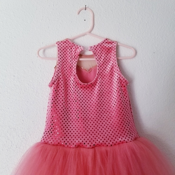 A WISH COME TRUE Gala Pink Ballet Leotard Tutu Dress Dance - Picture 10 of 15